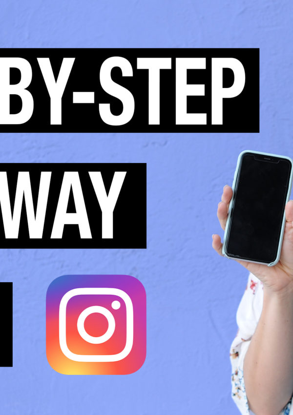 How to Run a Successful Instagram Giveaway (The Definitive Step-by-step Guide)